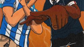 ilustração torcedores remo e paysandu