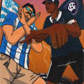 ilustração torcedores remo e paysandu